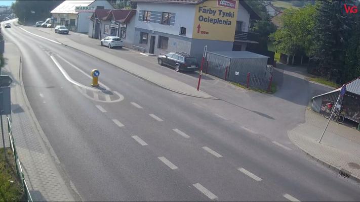 Droga ze Świnnej do Korbielowa.